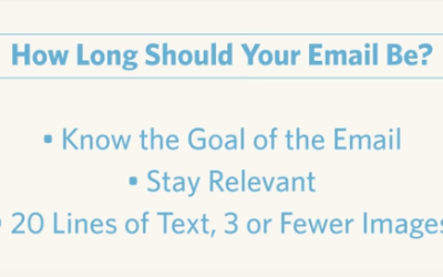video: how long should your email be? (1:53)