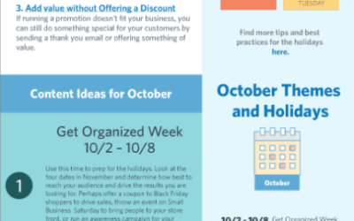 Your October Holiday and Marketing Planner is here!