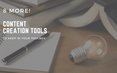 8 More Content Creation Tools