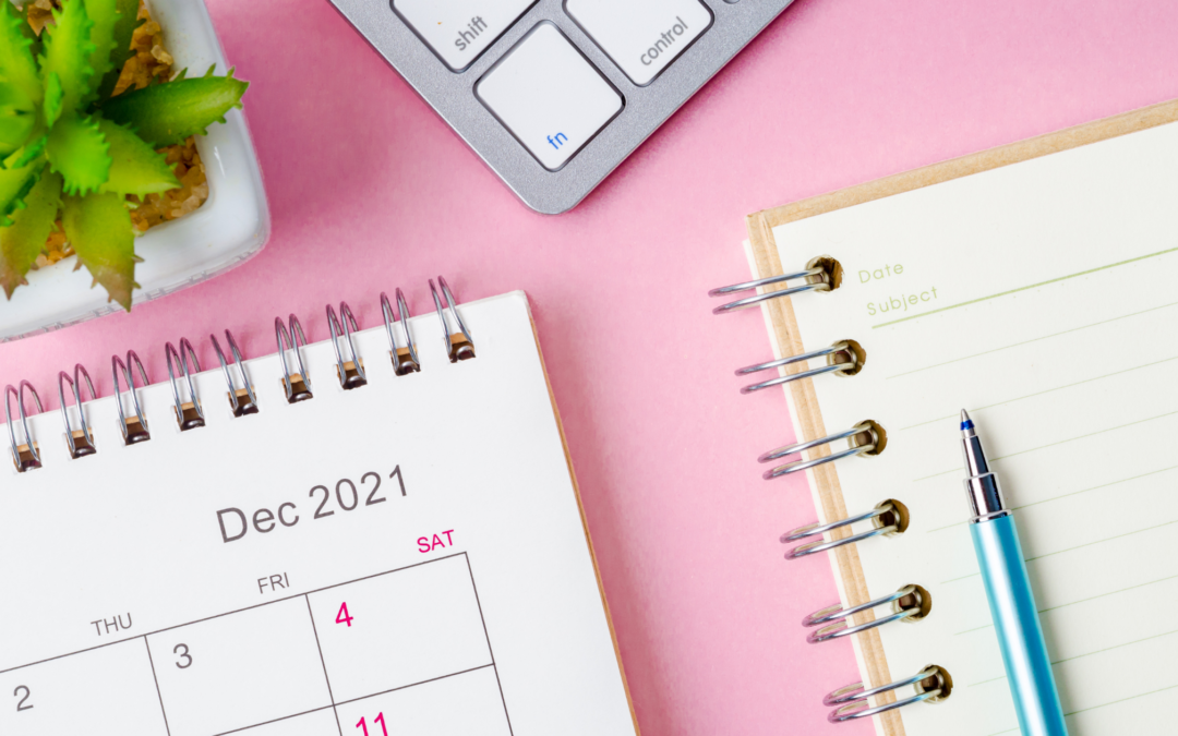 December 2021 content planner
